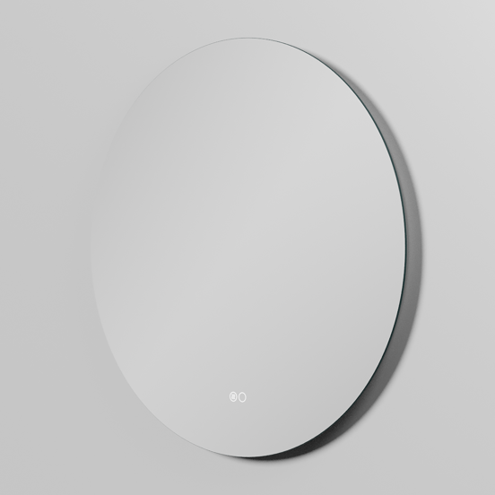Balmani Giro Touch rond badkamerspiegel Ø 70 cm met spiegelverlichting en anti-damp
