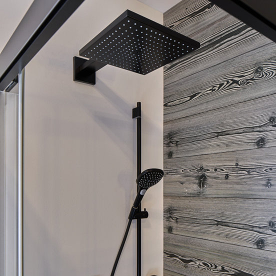 Hansgrohe Raindance Select E 120 handdouche 3 straalsoorten mat zwart