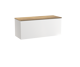 Linie Lado meuble salle de bains avec tablette pour vasques Lado
