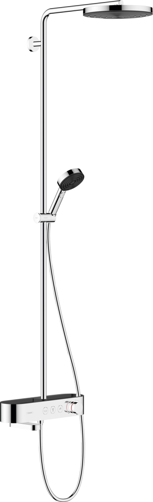 Hansgrohe Pulsify S260 Duschsystem mit Thermostat-Armatur Chrom glänzend
