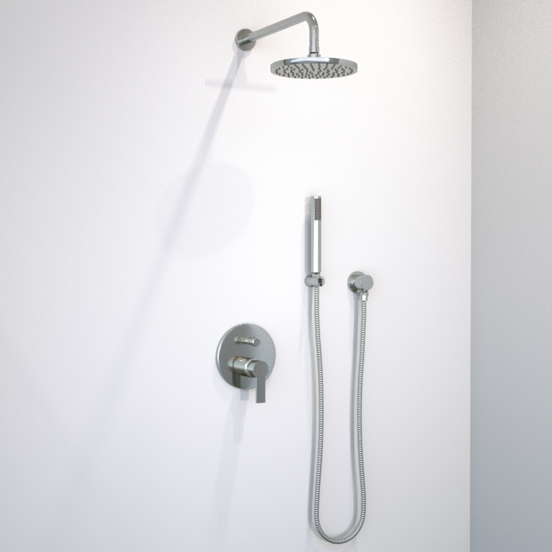 Blaufoss Rainfall Flexible de douche 150 cm chrome