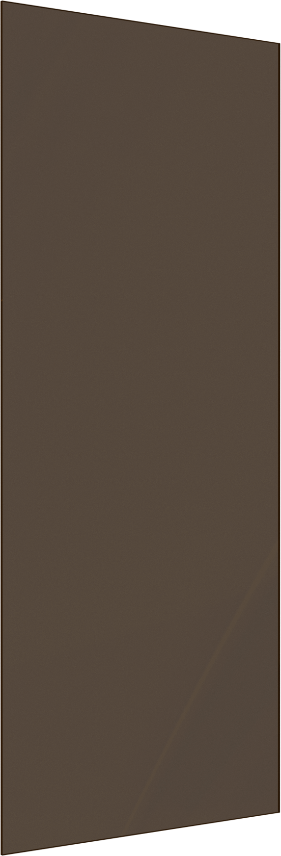 Balmani Modular Duschwand Glas: 85 x 200 cm, Bronze Glas Glas