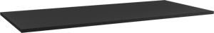 Storke Panton enkele of dubbele tablet mat zwarte gepoedercoate mdf 120 x 52 cm