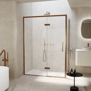 Balmani Senses Design douche en coin avec porte pivotante