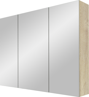 Linie Montro spiegelkast 100 x 75 cm naturel eiken