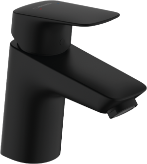 Hansgrohe Logis 70 verlaagde wastafelkraan mat zwart