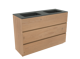 Storke Edge badkamermeubel met Scuro Wastafel