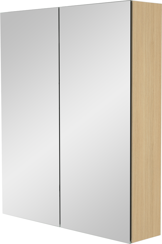 Storke Reflecta spiegelkast 60 x 75 cm naturel eiken