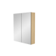 Storke Reflecta spiegelkast 60 x 75 cm naturel eiken