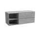 Storke Edge meuble salle de bains avec tablette pour vasques Tavola
