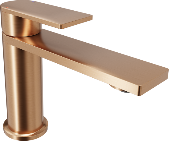 Blaufoss Fenix EcoStart robinet de lavabo standard brushed rosegold