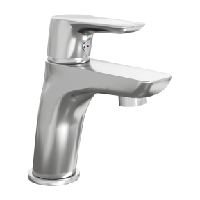 Linie Mila robinet de lavabo chrome brillant
