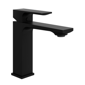 Blaufoss Cape robinet de lavabo noir mat
