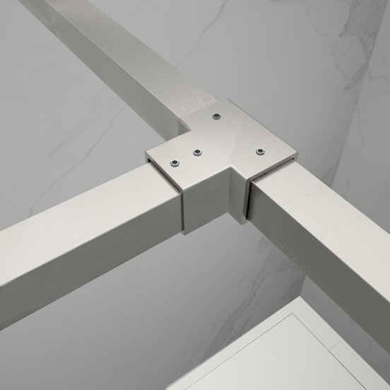 Balmani Modular T-steun geborsteld inox