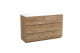 Balmani Lucida badkamermeubel met Stretto wastafelblad voor waskom(men)
