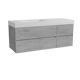 Storke Edge badkamermeubel met Mata High wastafel