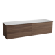 Balmani Forma badkamermeubel met Stretto wastafelblad voor waskom(men)