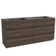 Storke Edge Badmöbel Set mit Scuro Waschtisch