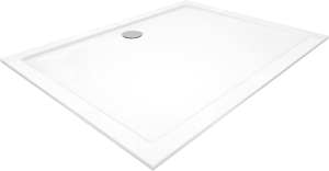 Villeroy & Boch Futurion Flat douchebak 120 x 90 cm quaryl hoogglans wit