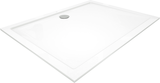 Villeroy & Boch Futurion Flat receveur de douche 120 x 90 cm quaryl blanc brillant