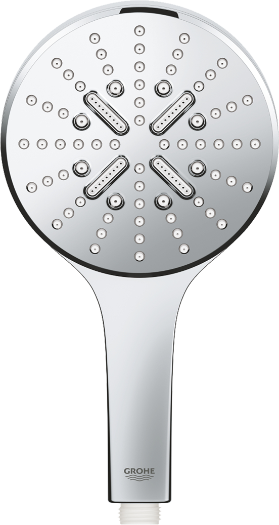 Grohe Rainshower Smartactive 130 handdouche 3 straalsoorten glanzend chroom
