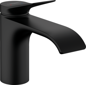 Hansgrohe Vivenis 80 robinet de lavabo bas noir mat