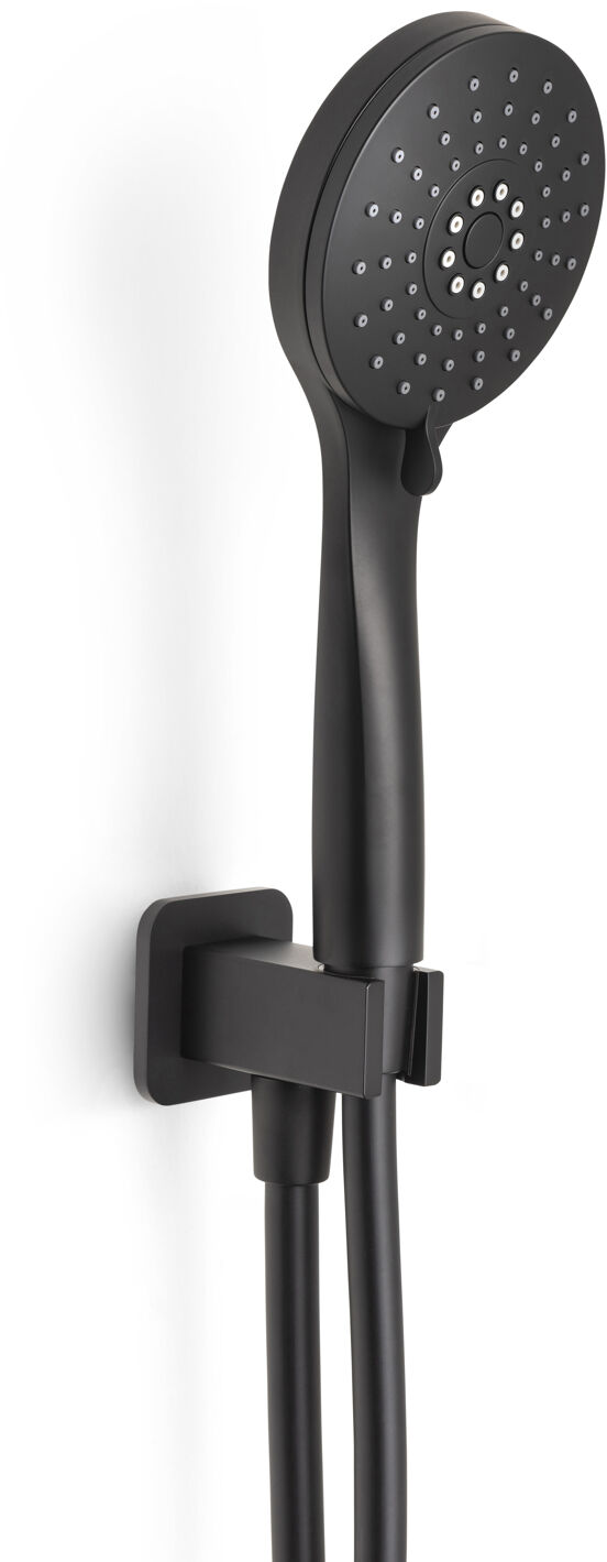 Blaufoss Smartbox Softline inbouw regendoucheset thermostatische kraan mat zwart
