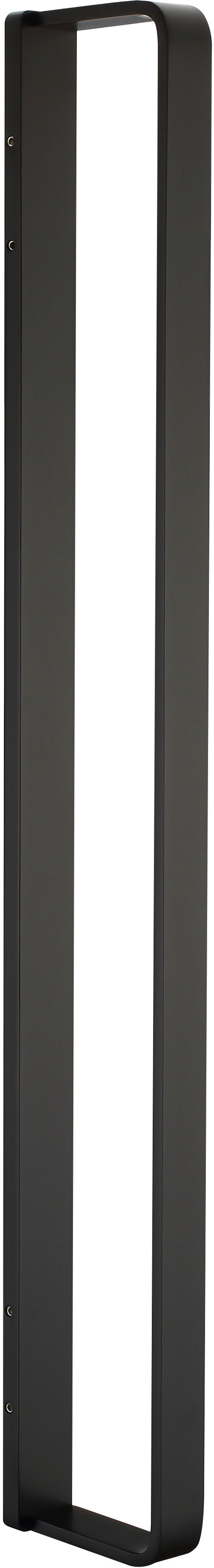 Blaufoss Patio verticale handdoekhouder mat zwart 40cm