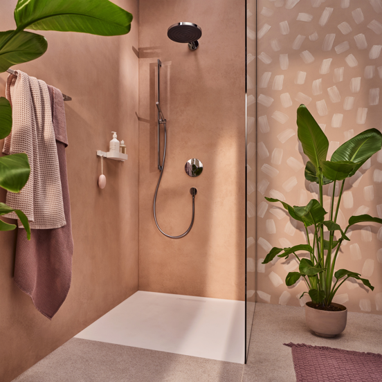 Hansgrohe Showerselect Comfort S inbouw thermostaat 2 uitgangen glanzend chroom