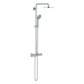 Grohe Euphoria System 210 thermostatische regendoucheset glanzend chroom