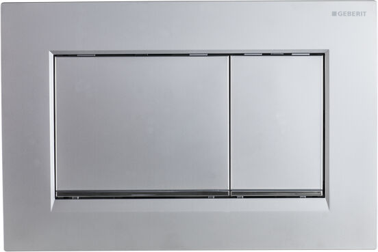 Geberit Sigma 30 bedieningspaneel mat chroom voor UP320 inbouwreservoir