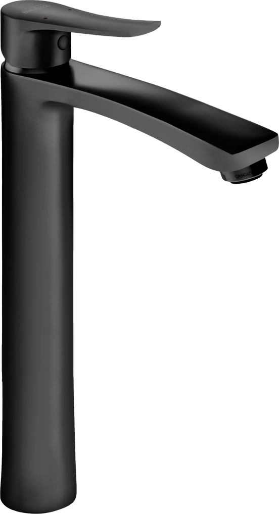 Blaufoss Lima robinet de lavabo haut noir mat