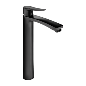 Blaufoss Lima robinet de lavabo haut noir mat