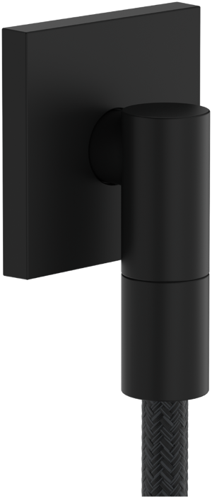 Hansgrohe FixFit Fine E coude de raccordement 1/2" noir mat