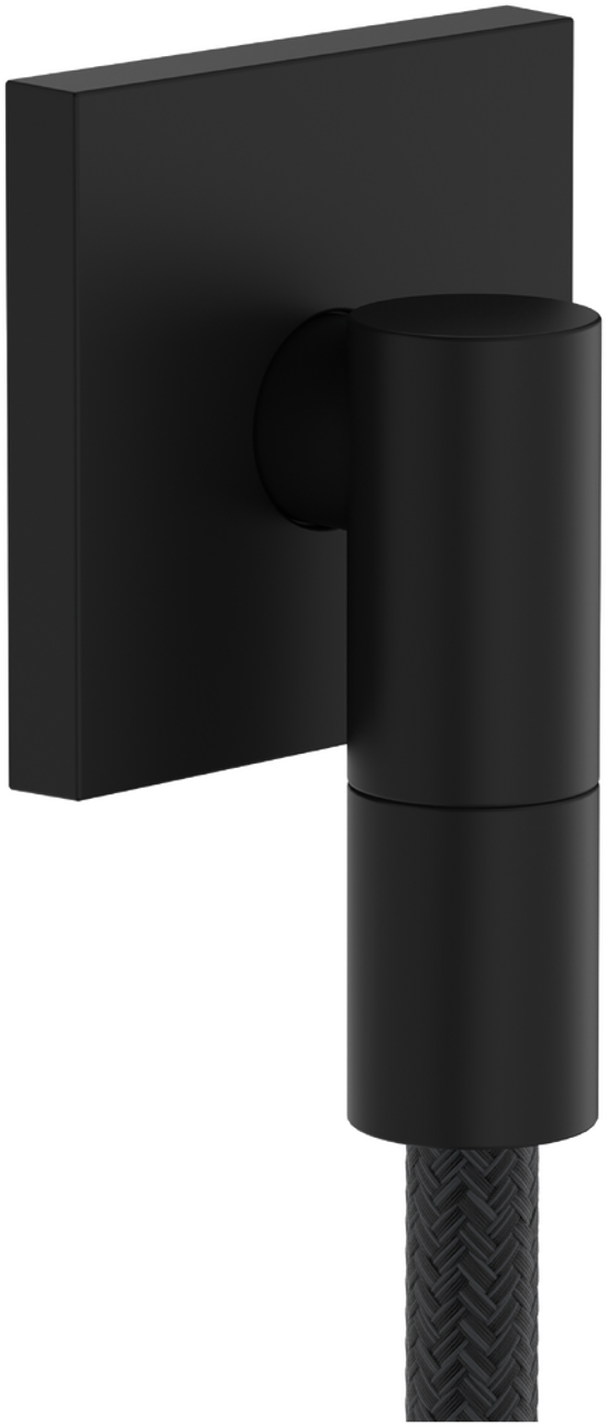 Hansgrohe FixFit Fine E coude de raccordement 1/2" noir mat