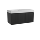 Storke Ribs meuble salle de bains avec lavabo Mata High