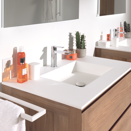 Blaufoss Carat EcoStart robinet de lavabo standard chrome brillant