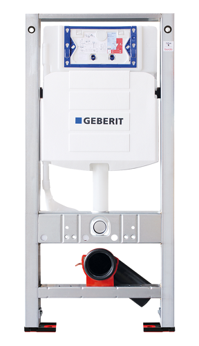 Burda Element für Wand-WC mit Geberit Sigma UP320 Spülkasten