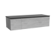 Storke Edge meuble salle de bains avec tablette pour vasques Panton