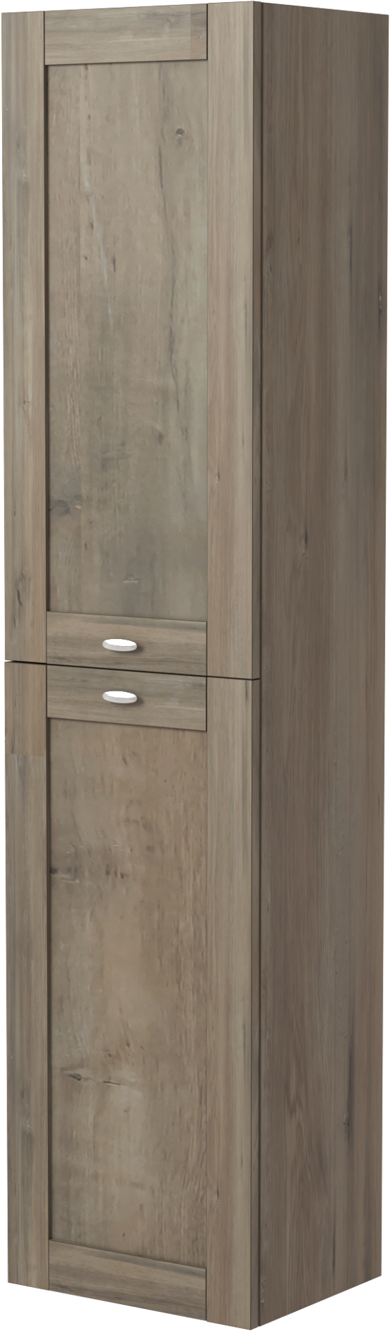 Linie Classo colonne salle de bains suspendue chêne gris 40 x 30 x 170 cm