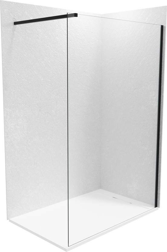 Balmani Zeno set douchewandbekleding 120 x 80 x 220 cm composietmarmer mat wit leisteenstructuur