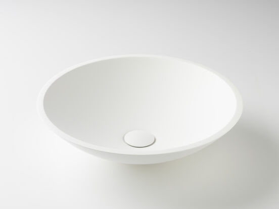 Balmani Viva waskom matte Solid Surface rond Ø 42 cm