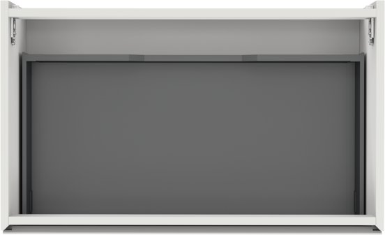 Storke Edge meuble sous-lavabo suspendu 85 x 52 cm blanc mat 1 tiroir