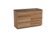 Balmani Lucida badkamermeubel met Stretto wastafelblad voor waskom(men)