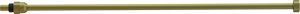 Santeg FixTube Ø10mm 50cm Brushed Gold