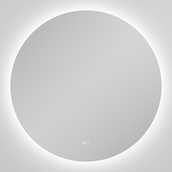 Balmani Giro Touch miroir rond lumineux et anti-buée Ø 80 cm