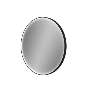 Balmani Secret Black miroir rond noir lumineux et anti-buée Ø 90 cm