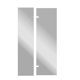 Balmani Senses Design glaspaneel voor draaideur