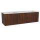 Storke Ribs badkamermeubel met Mata wastafel