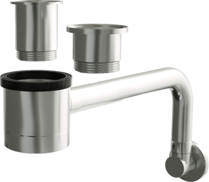 Santeg Styledrain UN/UP-X 5/4"- 32 mm Brushed CoolMetal